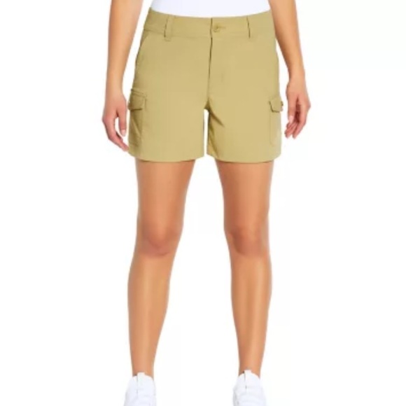 4️⃣ Eddie Bauer Cargo shorts 5" NWT khaki - Picture 3 of 6